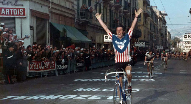 Roger De Vlaeminck wins on the Via Roma