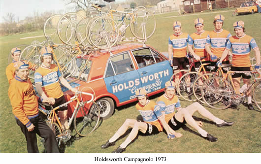 Image of Holdsworth Campagnolo team 1973